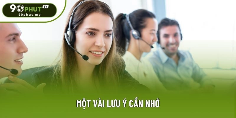 Một vài lưu ý cần nhớ Một vài lưu ý cần nhớ